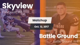 Matchup: Skyview  vs. Battle Ground  2017