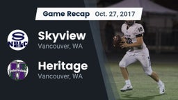 Recap: Skyview  vs. Heritage  2017