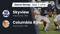 Recap: Skyview  vs. Columbia River  2018