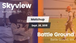 Matchup: Skyview  vs. Battle Ground  2018