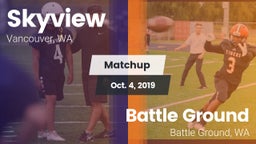 Matchup: Skyview  vs. Battle Ground  2019