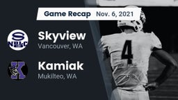 Recap: Skyview  vs. Kamiak  2021