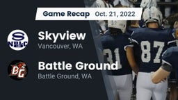 Recap: Skyview  vs. Battle Ground  2022
