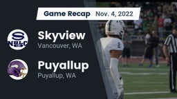 Recap: Skyview  vs. Puyallup  2022