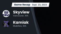 Recap: Skyview  vs. Kamiak  2023
