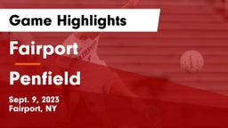 Fairport  vs Penfield  Game Highlights - Sept. 9, 2023