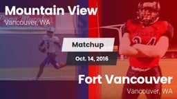 Matchup: Mountain View High vs. Fort Vancouver  2016