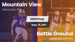 Matchup: Mountain View High vs. Battle Ground  2017