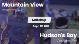Matchup: Mountain View High vs. Hudson's Bay  2017