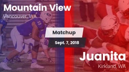 Matchup: Mountain View High vs. Juanita  2018
