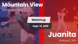 Matchup: Mountain View High vs. Juanita  2019