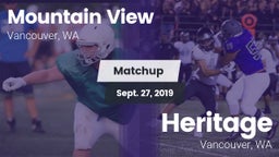 Matchup: Mountain View High vs. Heritage  2019