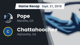 Recap: Pope  vs. Chattahoochee  2018