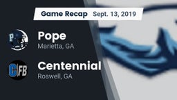 Recap: Pope  vs. Centennial  2019