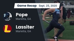 Recap: Pope  vs. Lassiter  2020