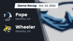 Recap: Pope  vs. Wheeler  2020