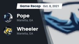 Recap: Pope  vs. Wheeler  2021