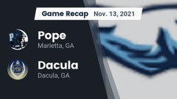 Recap: Pope  vs. Dacula  2021
