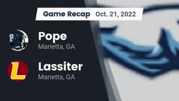 Recap: Pope  vs. Lassiter  2022