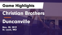 Christian Brothers  vs Duncanville  Game Highlights - Nov. 30, 2019
