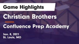Christian Brothers  vs Confluence Prep Academy  Game Highlights - Jan. 8, 2021