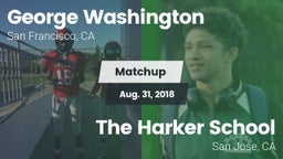 Matchup: Washington High Scho vs. The Harker School 2018