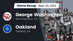 Recap: George Washington  vs. Oakland  2023
