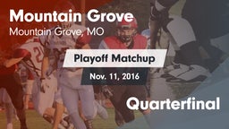 Matchup: Mountain Grove High vs. Quarterfinal 2016