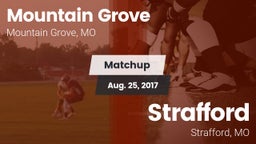 Matchup: Mountain Grove High vs. Strafford  2017