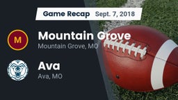 Recap: Mountain Grove  vs. Ava  2018