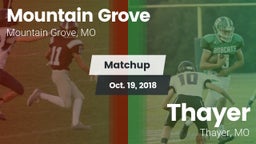 Matchup: Mountain Grove High vs. Thayer  2018