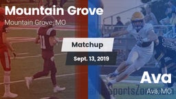 Matchup: Mountain Grove High vs. Ava  2019