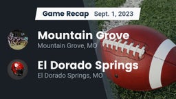 Recap: Mountain Grove  vs. El Dorado Springs  2023