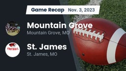 Recap: Mountain Grove  vs. St. James  2023