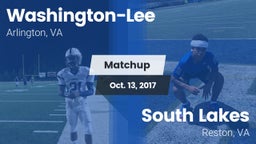 Matchup: Washington-Lee High vs. South Lakes  2017