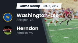 Recap: Washington-Lee  vs. Herndon  2017