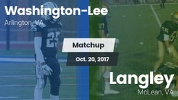 Matchup: Washington-Lee High vs. Langley  2017