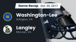 Recap: Washington-Lee  vs. Langley  2017