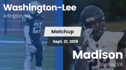 Matchup: Washington-Lee High vs. Madison  2018