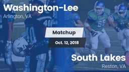 Matchup: Washington-Lee High vs. South Lakes  2018