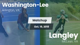 Matchup: Washington-Lee High vs. Langley  2018
