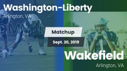Matchup: Washington-Lee High vs. Wakefield  2019