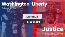 Matchup: Washington-Lee High vs. Justice  2019