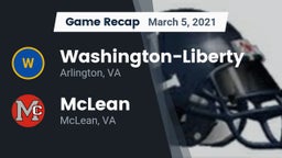 Recap: Washington-Liberty  vs. McLean  2021