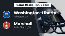 Recap: Washington-Liberty  vs. Marshall  2023