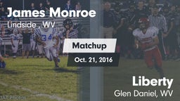 Matchup: James Monroe vs. Liberty  2016