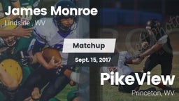 Matchup: James Monroe vs. PikeView  2017