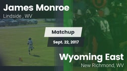 Matchup: James Monroe vs. Wyoming East  2017