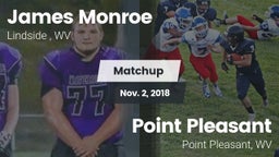 Matchup: James Monroe vs. Point Pleasant  2018