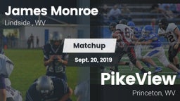 Matchup: James Monroe vs. PikeView  2019